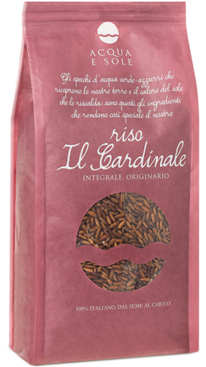 Original Whole Grain Rice, Il Cardinale - Riso Acqua e Sole