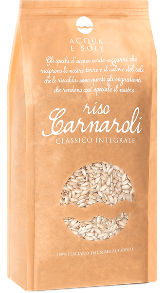 Acqua e Sole Carnaroli Classico Integrale rice, 500 g pack