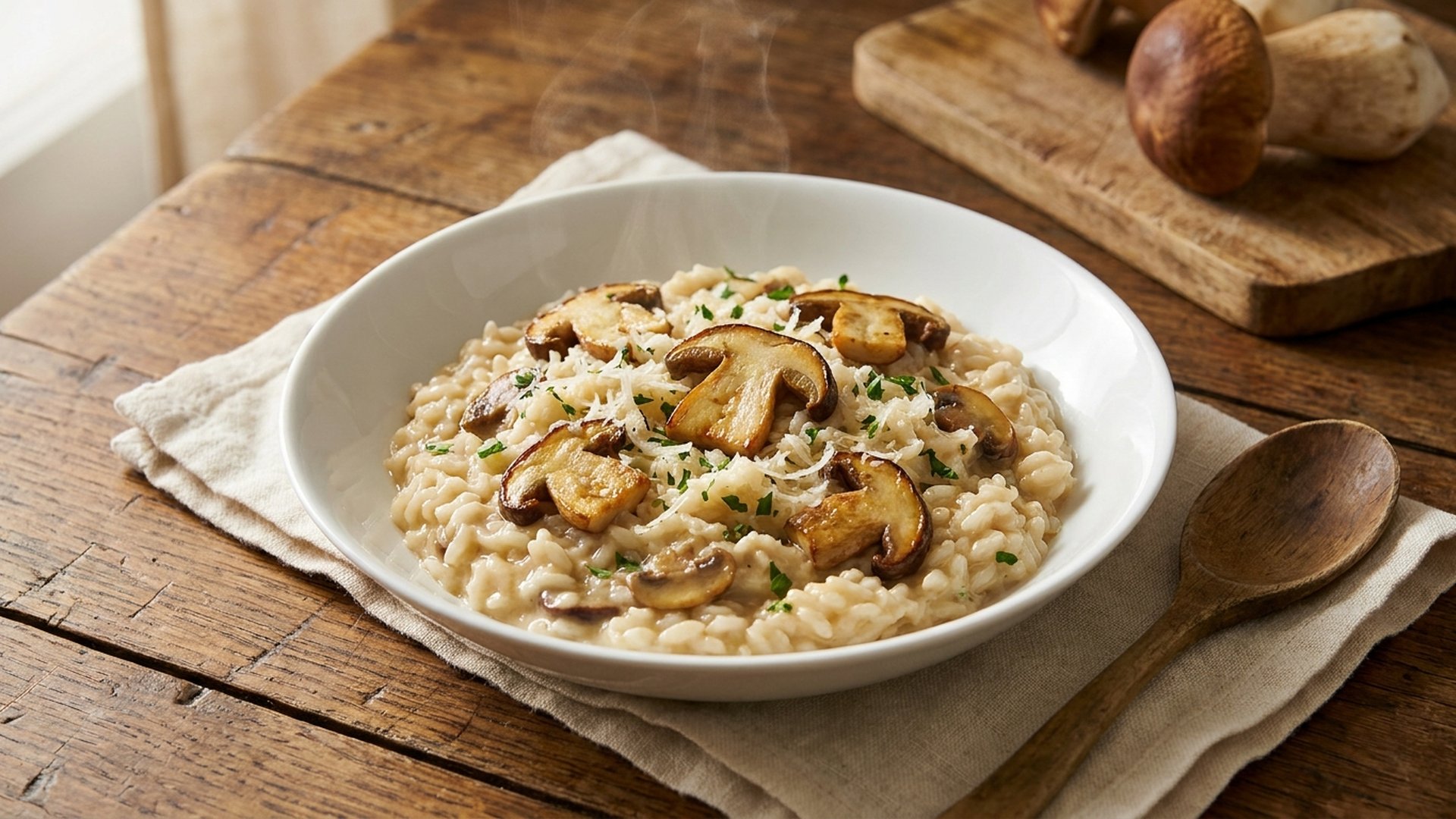 Porcini Mushroom Risotto