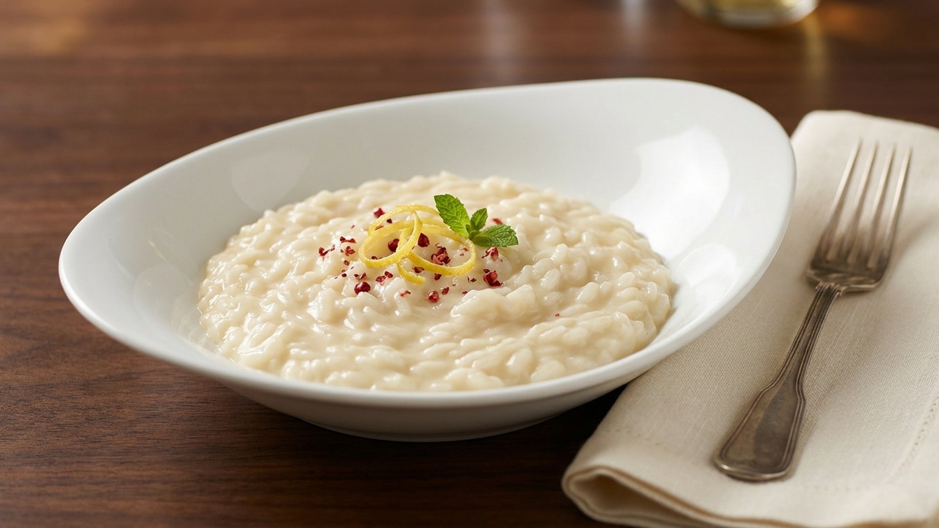 Risotto al Cioccolato Bianco