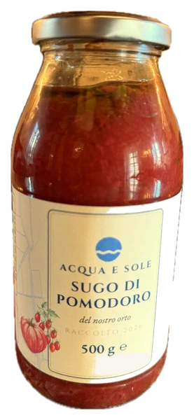 Sugo di pomodoro del nostro orto, vasetto da 500 g